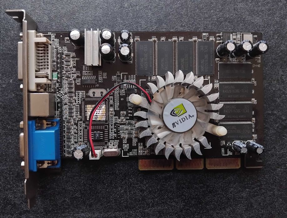видеокарта NVIDIA GeForce FX 5500 PCI