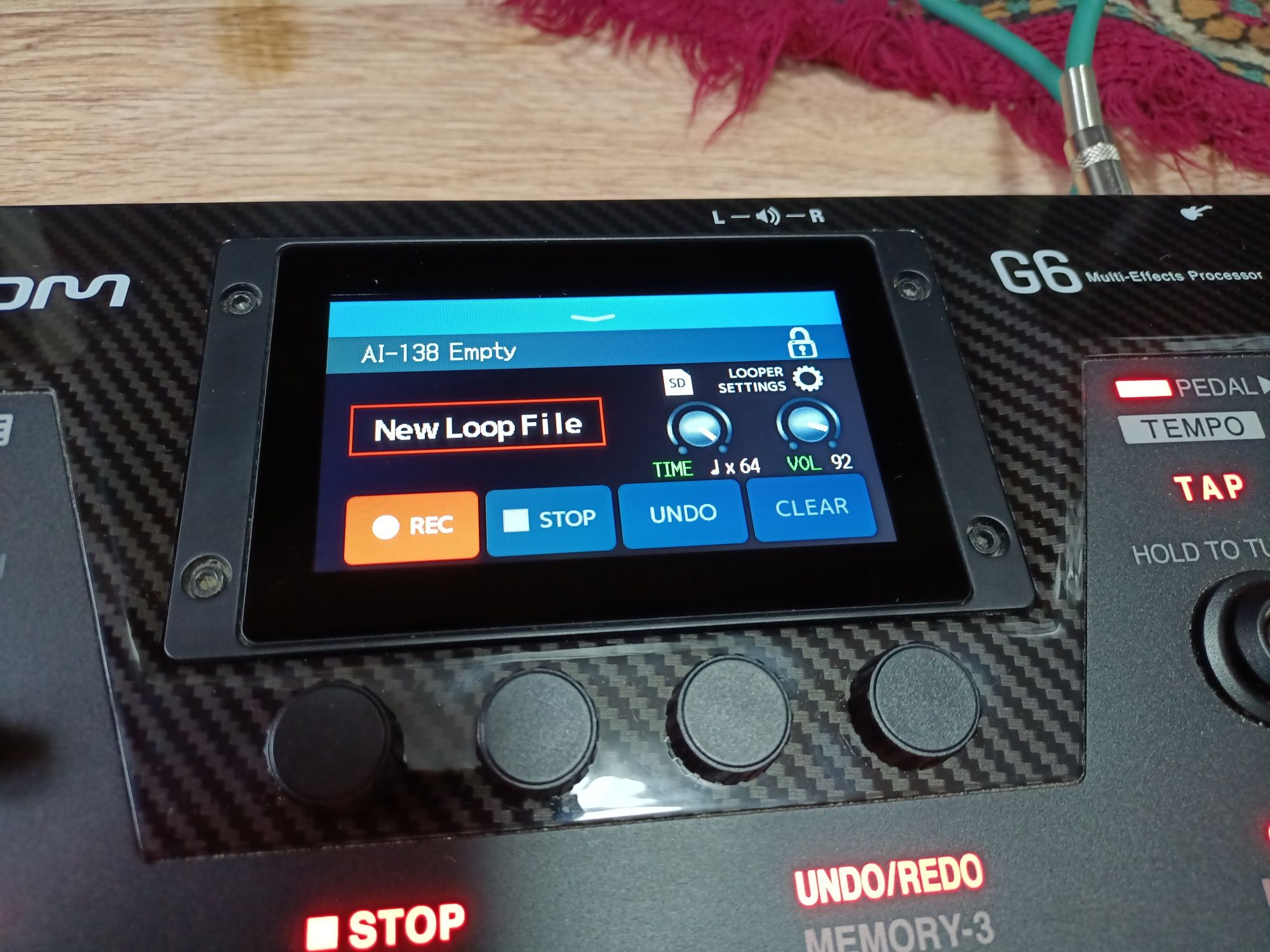 Процессор для электрогитары Zoom G6