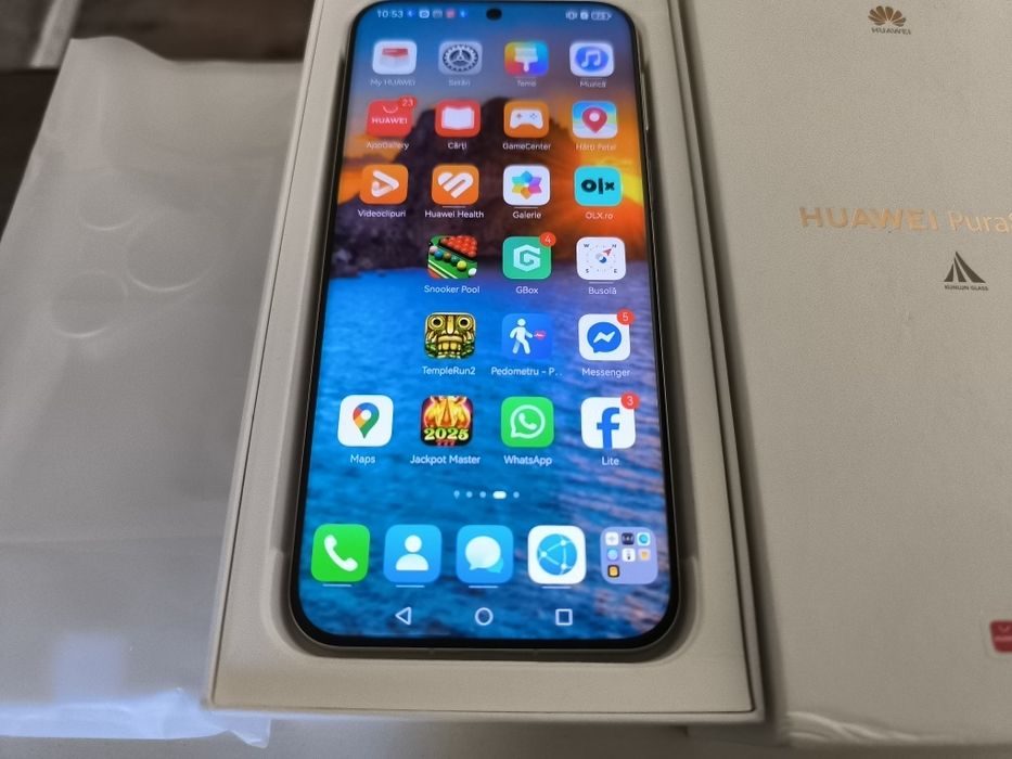 Vând/Schimb Huawei Pura 80 Pro model Glazed White 512 GB 12 GB