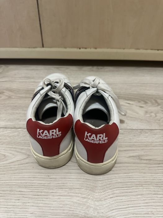 Karl Lagerfeld бели обувки