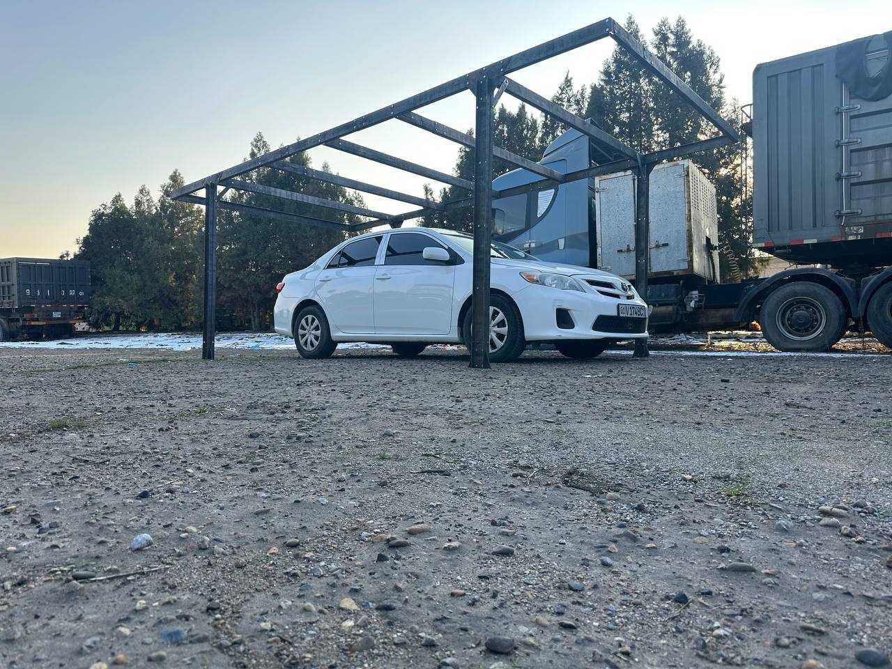 Avto naves parkovka stoyanka Авто навес парковка