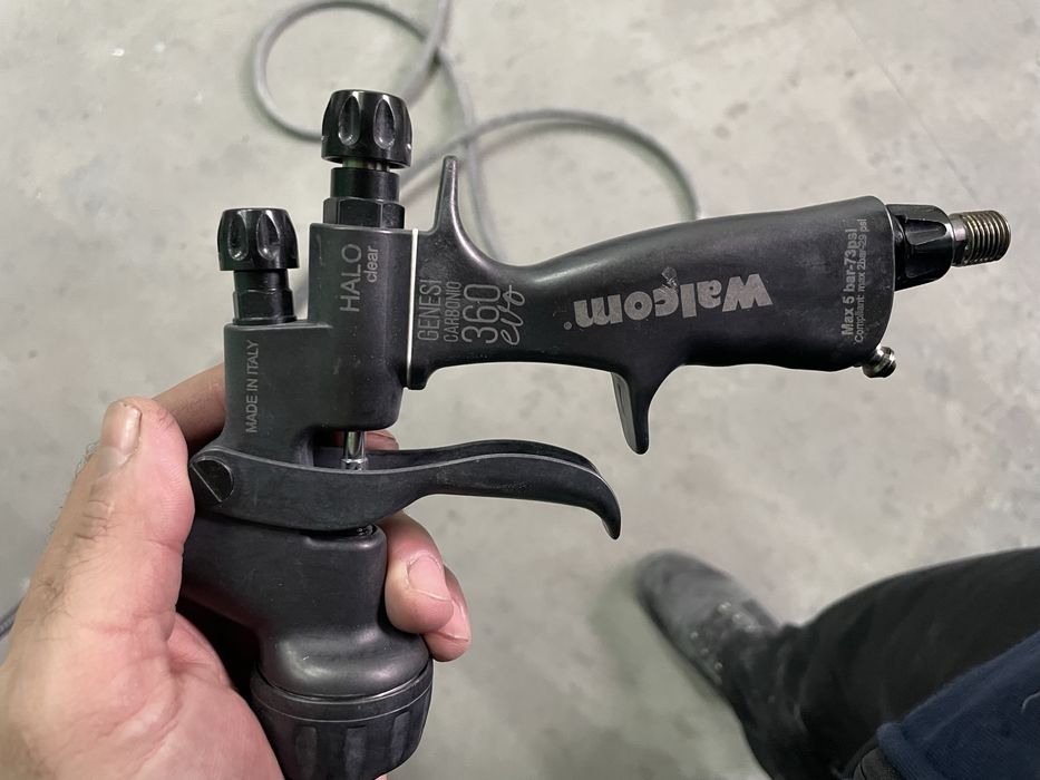 Walcom carbonio Halo clear 1.3mm бояджийски пистолет