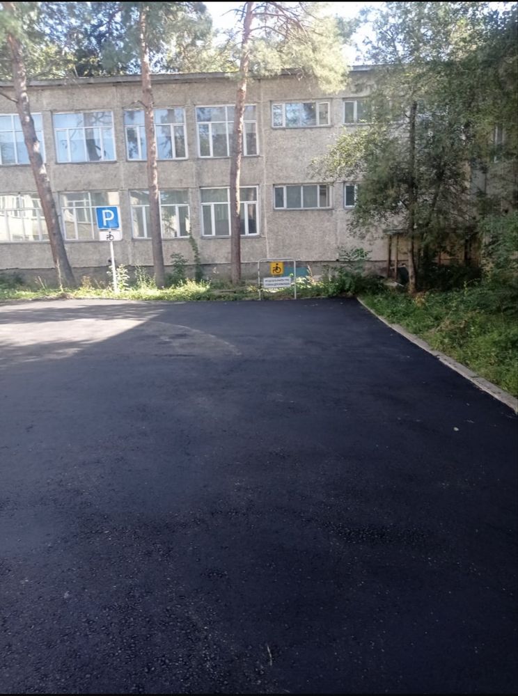 Асфальтирование дорог в городе Алматы