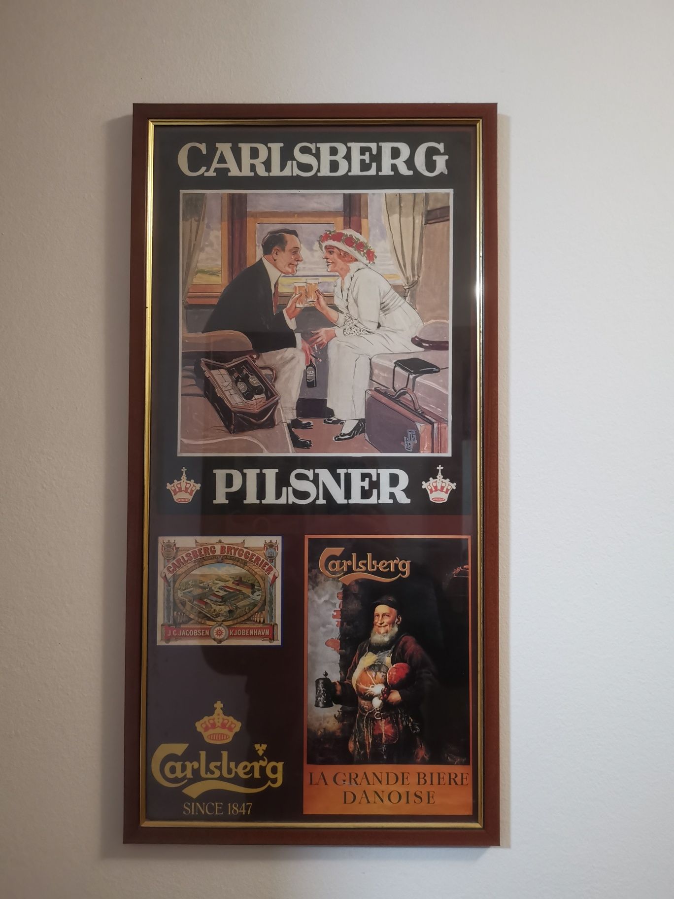 Tablouri bar - restaurant - club, Carlsberg Tuborg