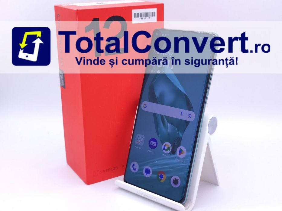 OnePlus 12 512GB Flowy Emerald 16GB Dual, Garantie 24 luni | #D88843
