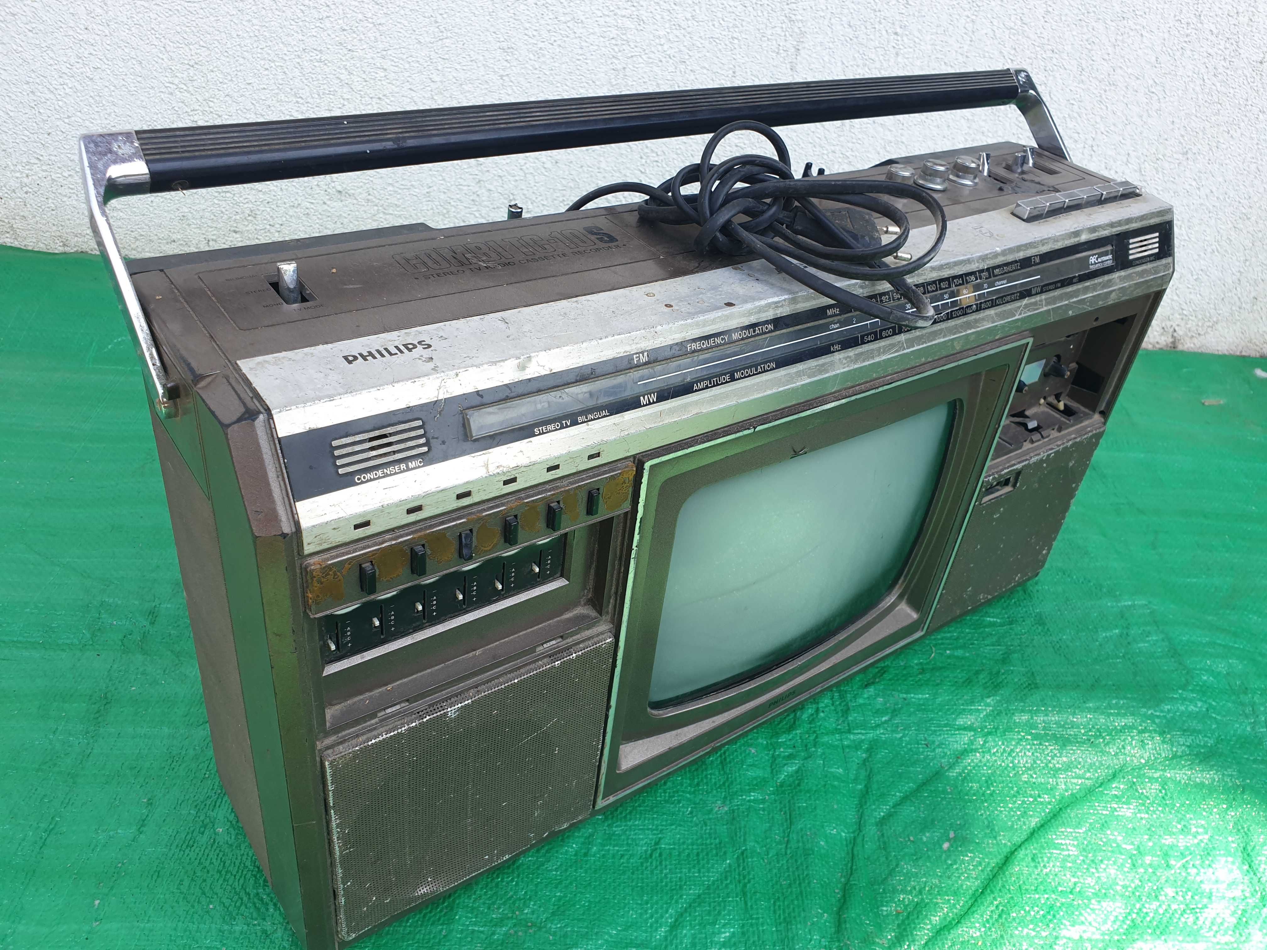 Radio Philips-Combi TC-10S Radio TV stereo Casetofon model10TC3500/02R