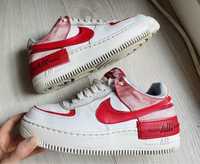 Air Force 1 Low Shadow "Red Cracked Leather"