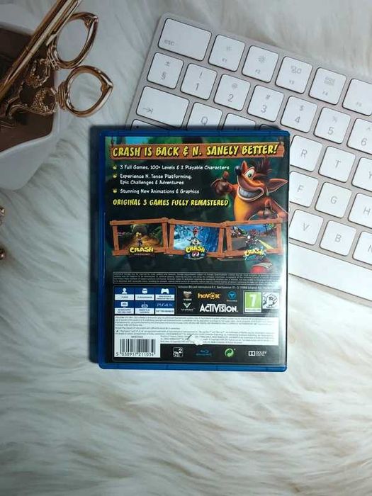 Joc Crash Bandicoot N. Sane Trilogy Play Station PS4 Cadoul Ideal