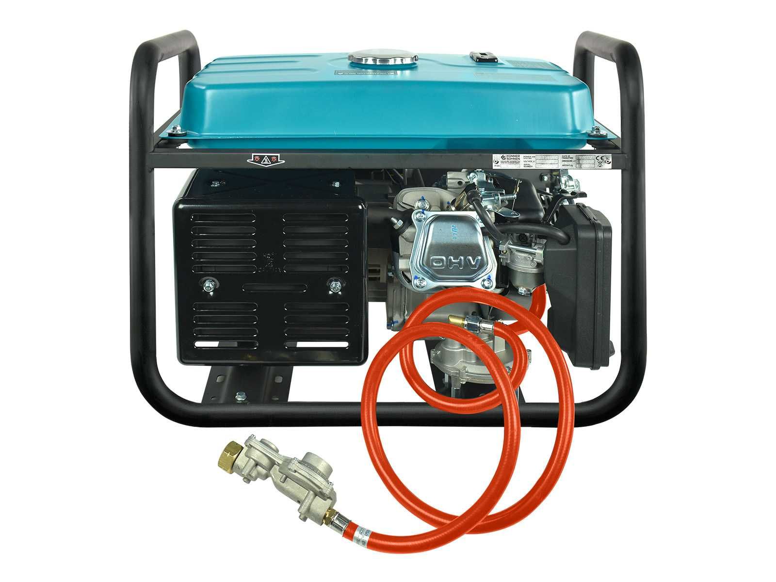 Generator de curent hibrid GPL/benzina 230V 8,0 kW Konner KS 10000E G