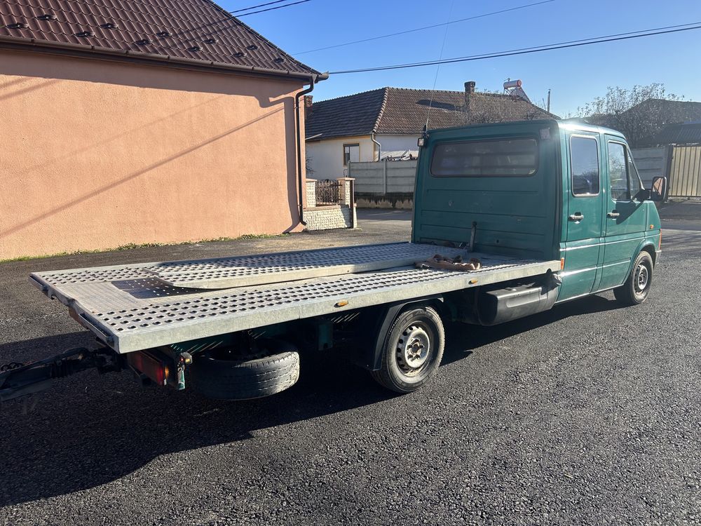 VW LT + TRAILER DUBLU (axa viratoare)