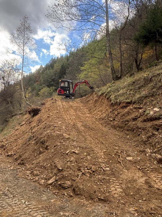 Miniexcavator de inchiriat