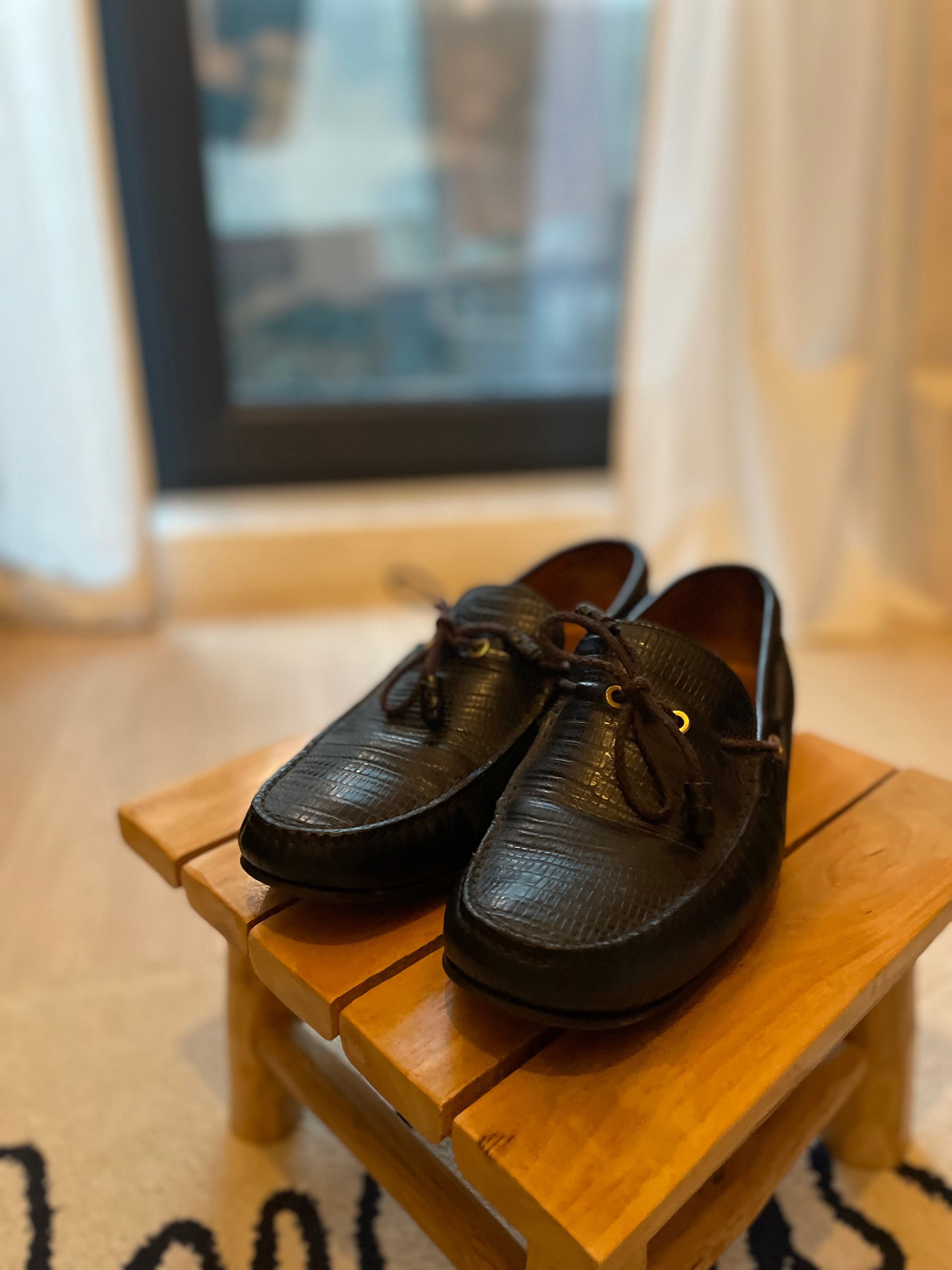 Massimo Dutti Leather Loafers