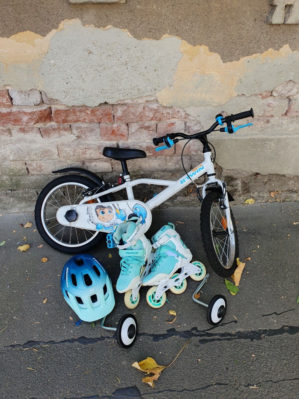 Bicicleta Copii pana la 6 ani + Casca + Role Adult