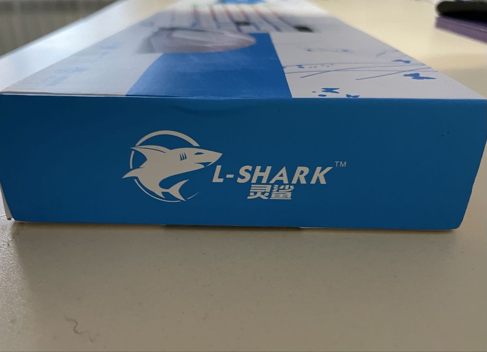 Продаю новую игровую клавиатуру L-Shark T-350 (черный) с мышкой