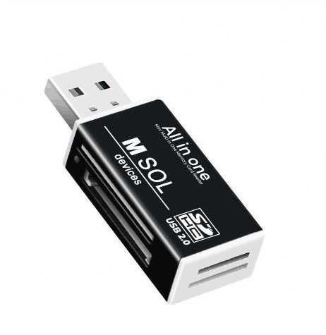 Картридер cardreader ЮСБ переходник для карт памяти TF/SD/MS/M2