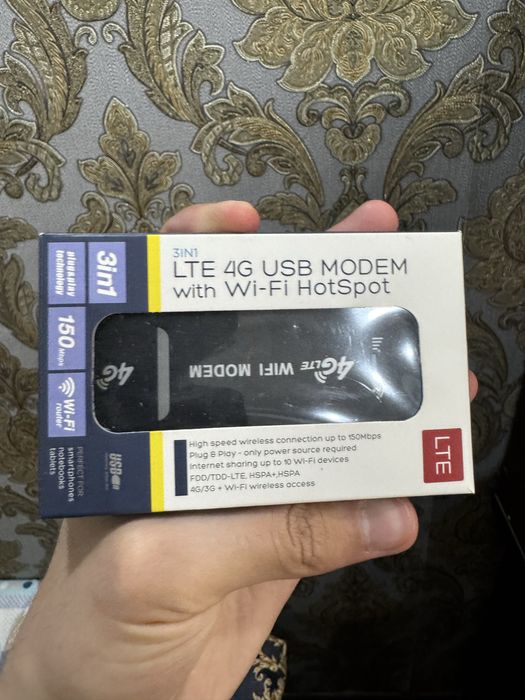 4G USB-модем с Wi-Fi роутером