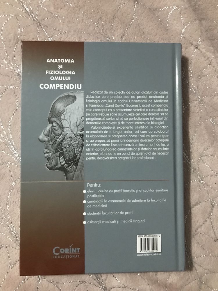 Carte Anatomie si Fiziologie -Editura Corint
