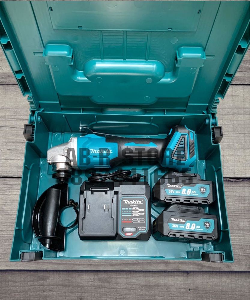 Акумулаторен БЕЗЧЕТКОВ Ъглошлайф MAKITA 36V 8.0Ah ФЛЕКС