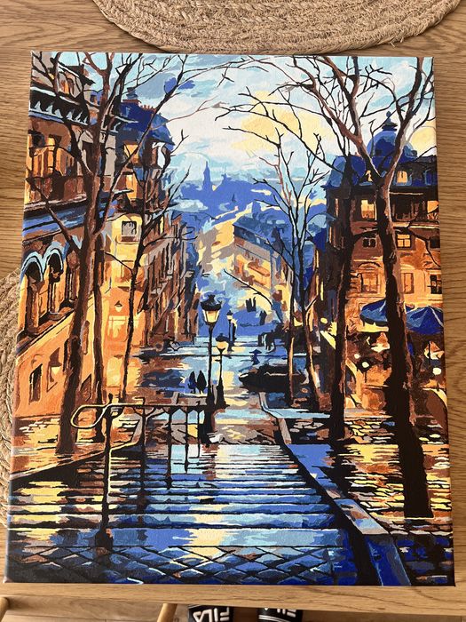 Vand tablouri pictate in ulei pe panza 60 /40 cm