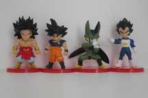 figurine din dragon ball z, goku, vegeta, majin bu etc