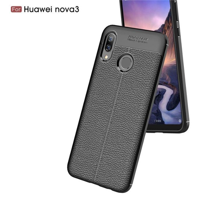 Husa Antisoc model PIELE pt Huawei Nova 3, P9 Lite Mini 5'', Y9 2019