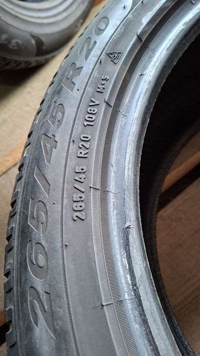 2buc 265 45 R20 Pirelli iarna M+S cauciucuri anvelope ms 20