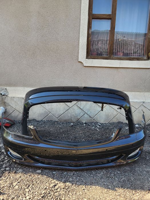 W221 бампера, лапухи, пороги, задние фары