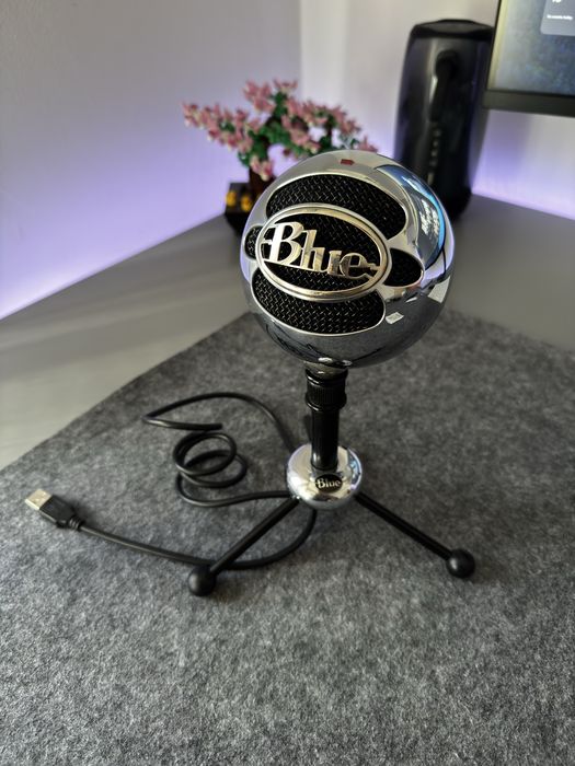 Microfon Blue Snowball USB Studio Streaming