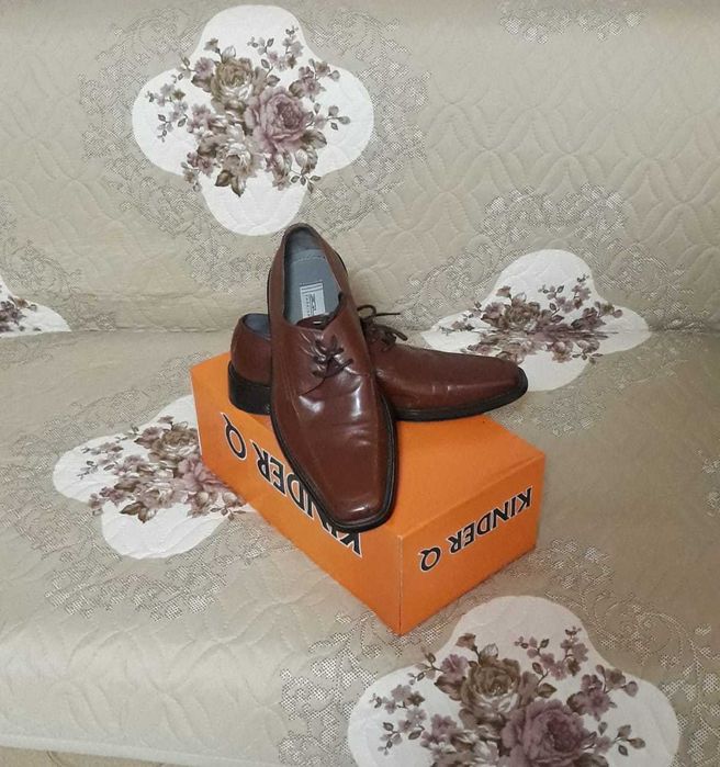 Мужские кожаные туфли