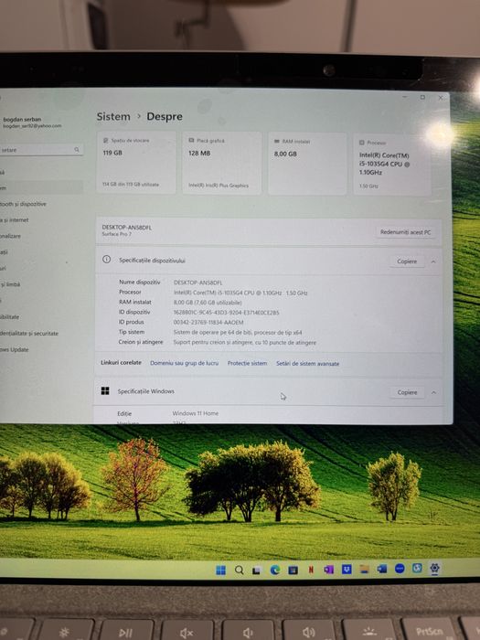 Surface pro 7  microsoft