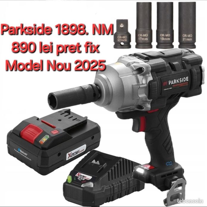 Garanție 5 ani, Impact Parkside 1898 NM PASSP 20-LI C4 2025 NOU