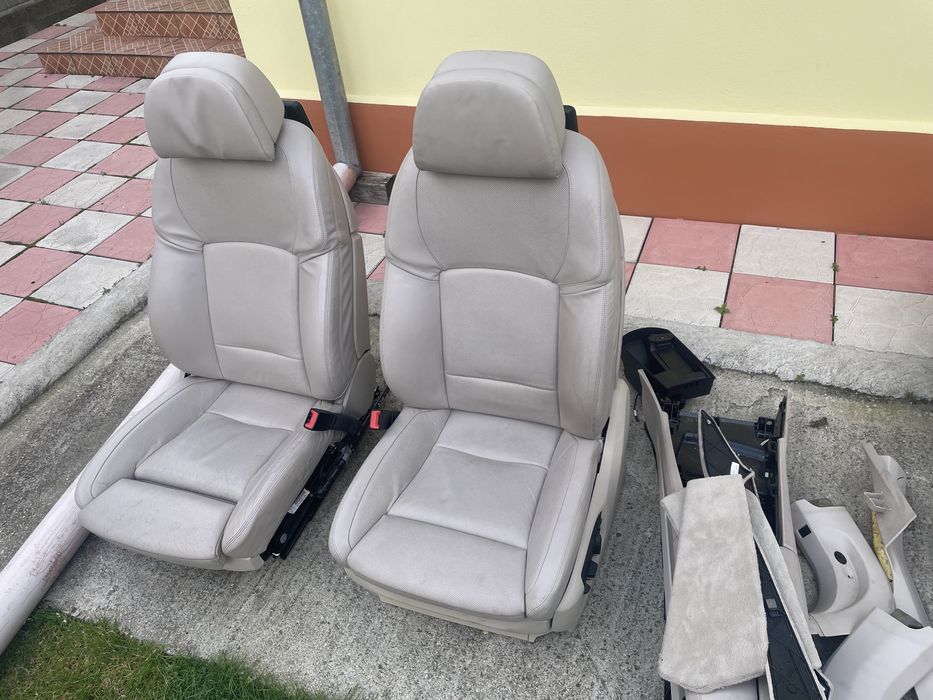 Interior complet scaune sport încălzite ventilate BMW f02 seria 7 long