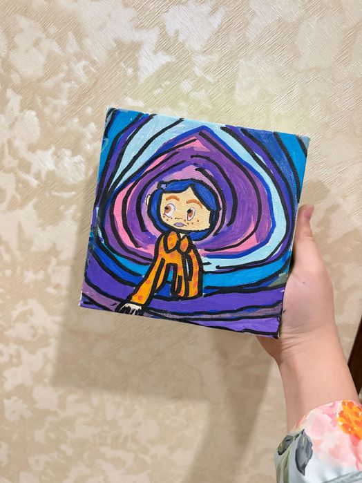 картина  Коралина в стране кошмаров