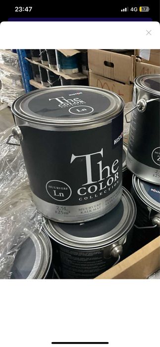 Vând lot mare vopsea Histor – 2000 cutii – noi – preț redus – en-gros