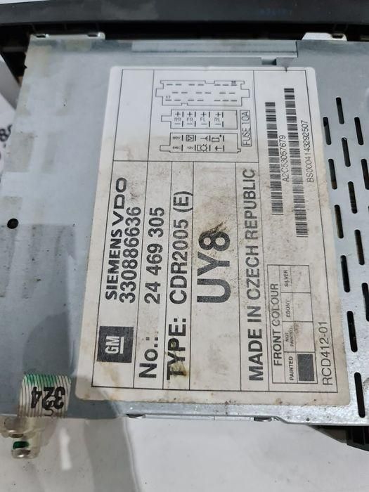 CDR2005 radio ecran Renault Trafic 2