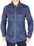 Рубашка джинсовая "Levi's", "Wrangler" & "Montana"