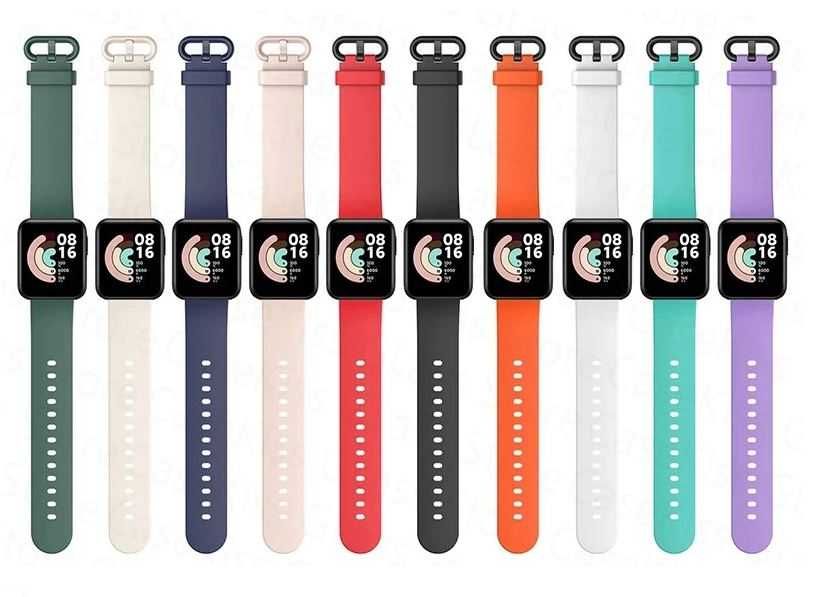 Силиконови каишки за Xiaomi Redmi Watch/ Watch 2/ Watch 2 Lite/ POCO