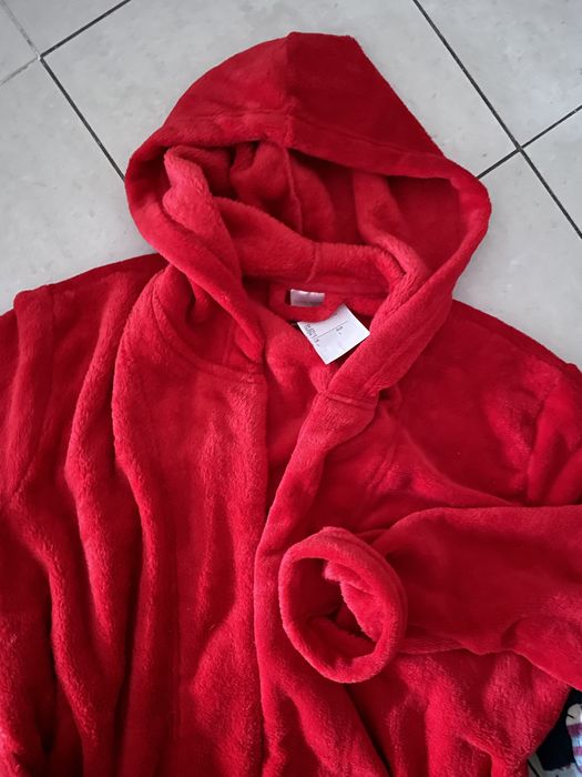 Пухен халатЛ и детски-104/110и116/122/128M&S;146/152-тигров