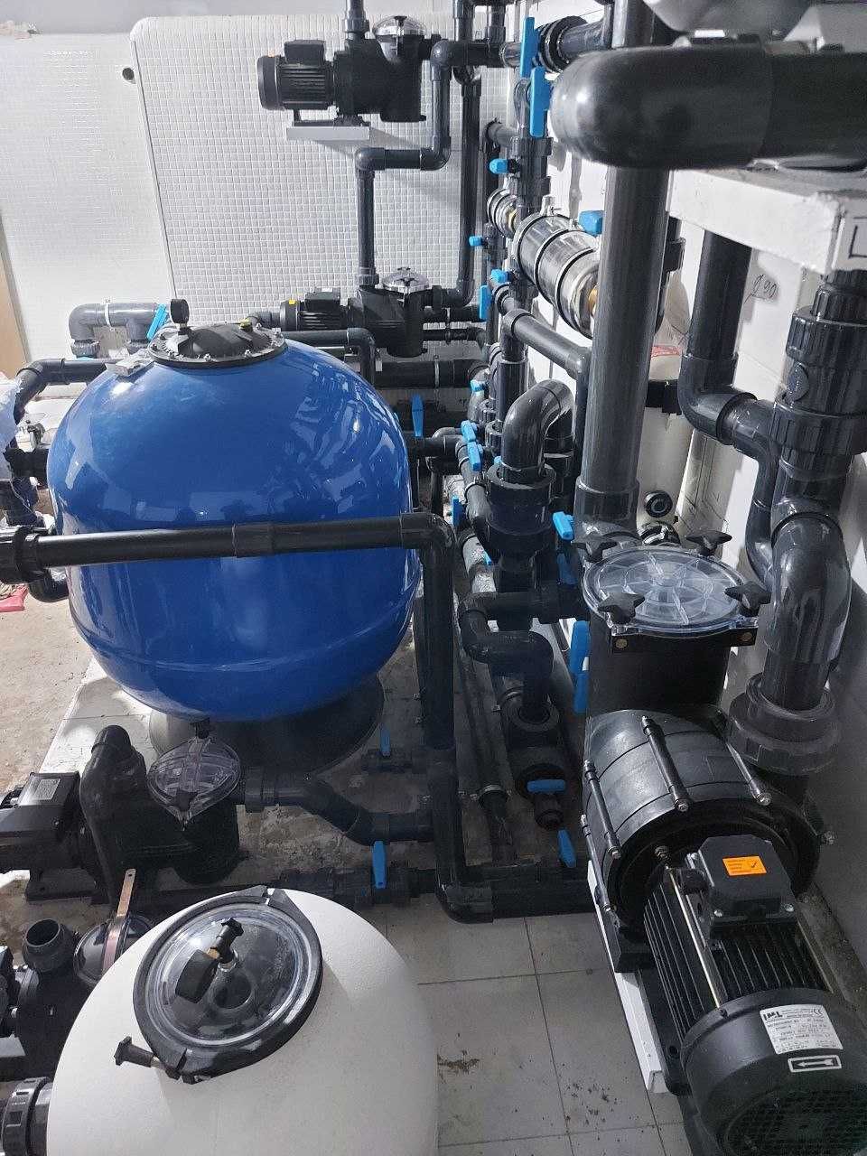 Подборка и установка фильтрационного оборудования бассейнов