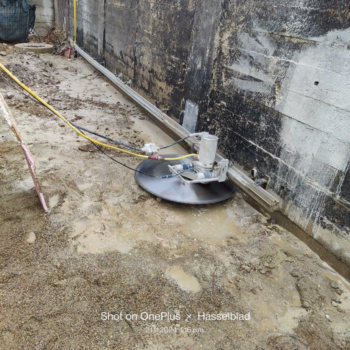 Carotare si taieri beton cu disc diamantat, taiere beton placa, zid