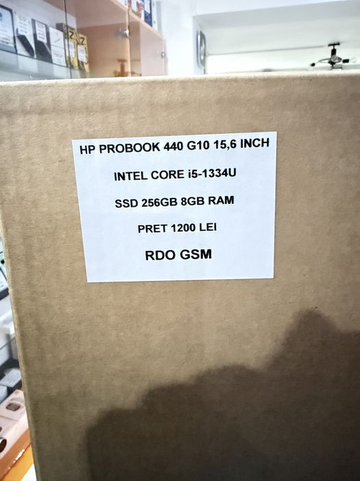 Laptop Hp ProBook 440 G10256gb SSD 8gb Ram Nou