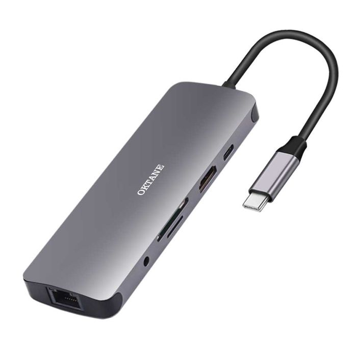Hub adaptor USB TYPE-C, 9 in1