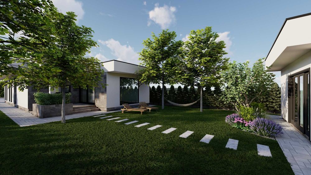 Randari 3D, Modelare 3D, Proiectare gradini si spatii verzi