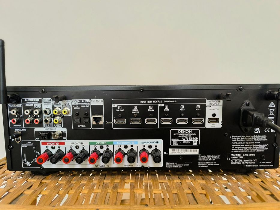 Denon avr -S660h