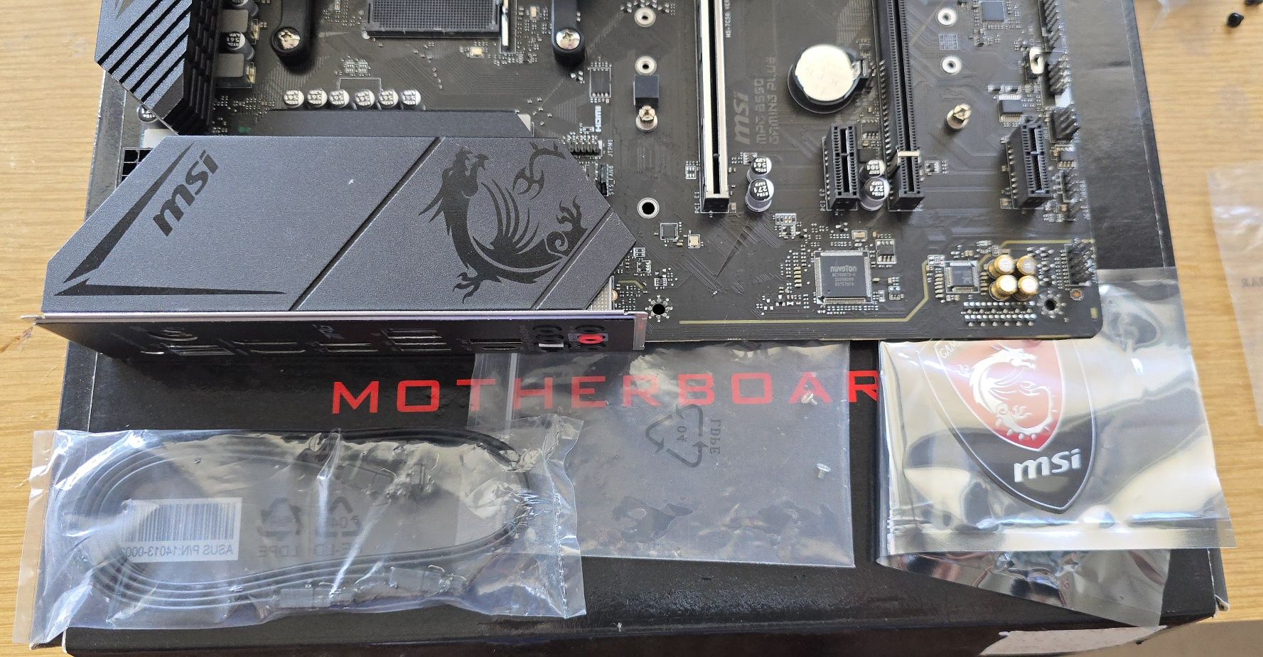 Дънна платка MSI B550 Gaming Plus AM4, работеща с проблем