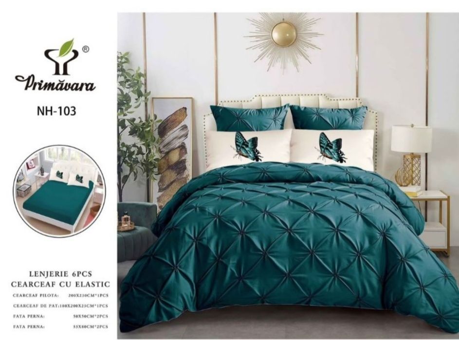 Lenjerie de pat  XXL compozitie bumbac