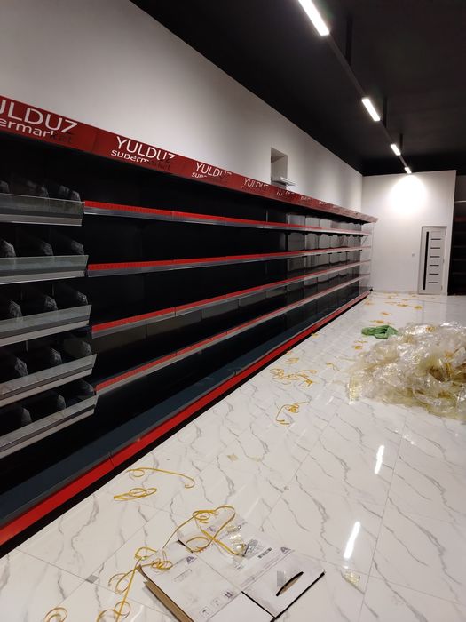 Стелаж stelaj polkalar magazin uchun