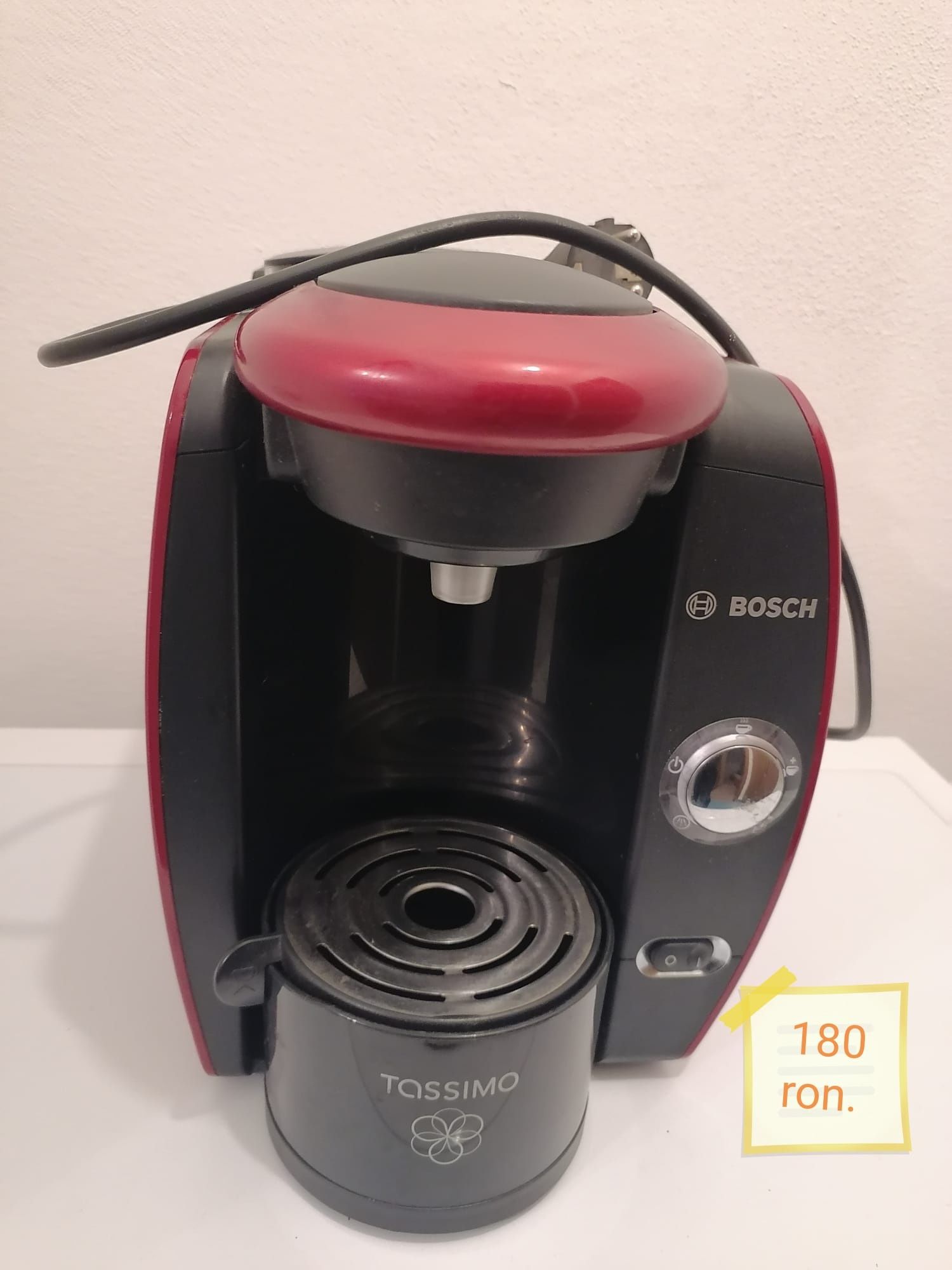 Bosch Tassimo TAS  Espressor pe bază de capsule.