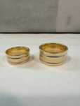 (Ag41) Set verighete aur, 14K B4845.1.2