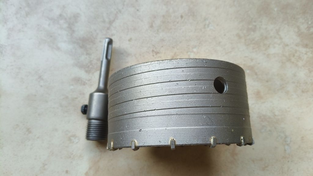 Burghiu carota pentru beton/zidărie – Ø120 mm + adaptor SDS-Plus